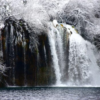 Plitvička jezera: zimska idila