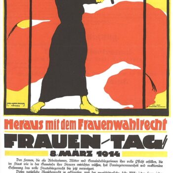 Frauentag_1914_Heraus_mit_dem_Frauenwahlrecht / wikipedia