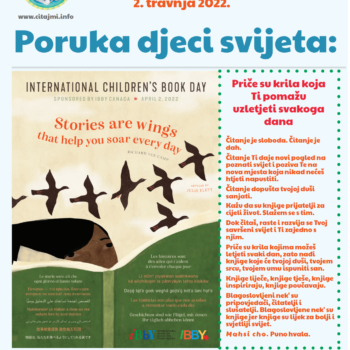 Međunarodni dan dječje knjige – kako i zašto čitati naglas