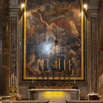 Bazilika sv. Petra - Grob Ivana Pavla II