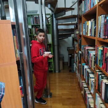 Sat u Knjižnici – oduševljeni mali knjižničari iz 5. razreda