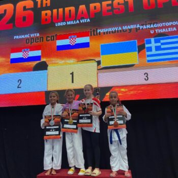 Karatisti Karate kluba Kostrena osvojili zlato, srebro i broncu na natjecanju u Budimpešti