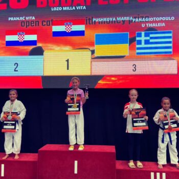 Karatisti Karate kluba Kostrena osvojili zlato, srebro i broncu na natjecanju u Budimpešti