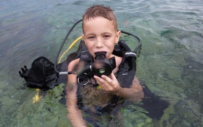 Niti loše vrijeme nije moglo spriječiti održavanje škole ronjenja za djecu i mlade