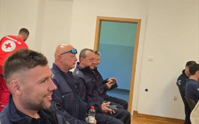 Održano osposobljavanje i uvježbavanje pripadnika civilne zaštite u Šapjanama