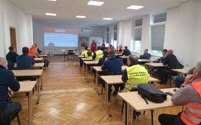 Održano osposobljavanje i uvježbavanje pripadnika civilne zaštite u Šapjanama