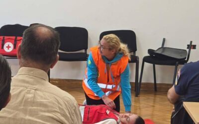 Održano osposobljavanje i uvježbavanje pripadnika civilne zaštite u Šapjanama