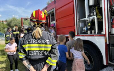 Vatrogasci DVD Kostrena posjetili kostrenski vrtić i školu