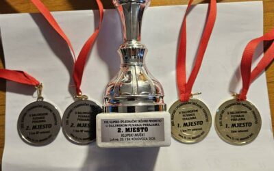 Medalje za KPA Kostrena na jezeru Lokve
