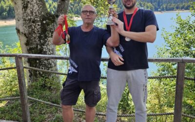 Medalje za KPA Kostrena na jezeru Lokve