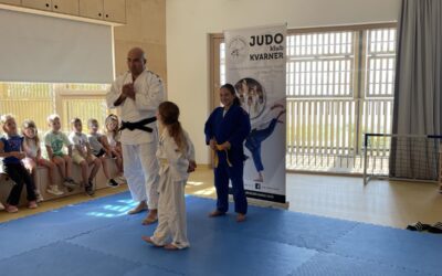 Judo klub Kvarner održao prezentaciju u područnom objektu Paveki Dječjeg vrtića Zlatna Ribica