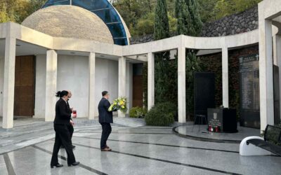 Polaganje vijenaca uoči blagdana Svih svetih Polaganje vijenaca uoči blagdana Svih svetih