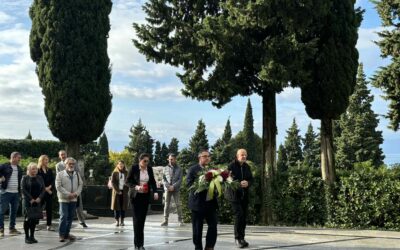 Polaganje vijenaca uoči blagdana Svih svetih Polaganje vijenaca uoči blagdana Svih svetih