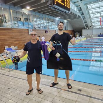 Vikend natjecateljskog ronjenja na Kantridi: Palinić i Bilić donijeli Kostreni nove vrijedne medalje