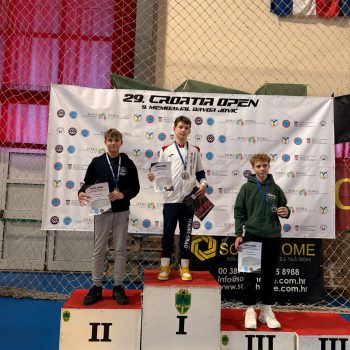 Novih sedam medalja na KBK Bura na Croatia Openu