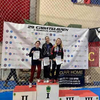 Novih sedam medalja na KBK Bura na Croatia Openu