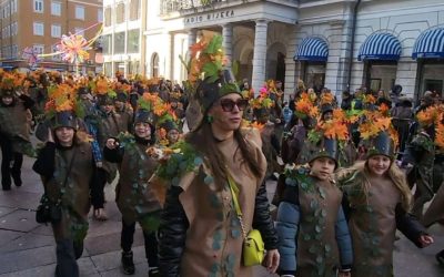 FOTOCRTICA: Veseli Kostrenski mornarići i čudesni Kostrenski hrast oduševili nastupom na Dječjoj karnevalskoj povorci