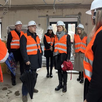 Predstavnici PGŽ zadovoljni napretkom radova na izgradnji Centra za starije osobe Kostrena