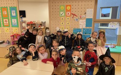 FOTOCRTICA: Tri vesele maškarane srijede u vrtiću u Pavekima