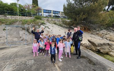 Klub podvodnih aktivnosti Kostrena ugostio male istraživače mora